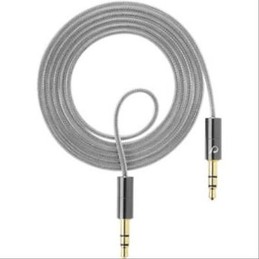 Cellular Line Cavo AUXMUSICABLE35D stereo 3,5 grigio