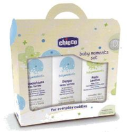 Set Chicco Trial bagnoschiuma shampoo pasta lenitiva 2 3207