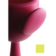 Plust Vaso in Polietilene Renè Altezza 126 cm Verde Acido Indoor/Outdoor 6230-86