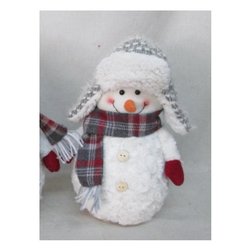 Decori Amicasa Pupazzo di neve con berretto Cm 25 17