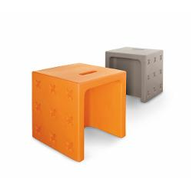 Connubia Calligaris Pouf CROSSOVER CB/1271 Struttura P94 pe BIANCO OTTICO OPACO