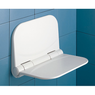 Gedy Sedile ribaltabile certificato in materiale plastico per cabine doccia 02 DI82
