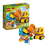Costruzioni Lego Camion e scavatrice. Duplo. 10812