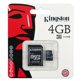 Kingston 4GB microSDHC