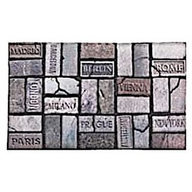 Giacomini & Gambarova Zerbino Deluxe Masterpiece Bricks cm 45x75 Gomma riciclata 457510