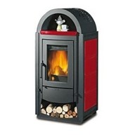 Stufa a Legna Nordica SVEZIA New Bordeaux - 7113210