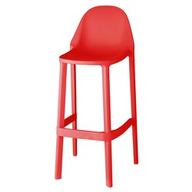 Scab Design Sgabello piu' h.75 rosso geranio 2337__42