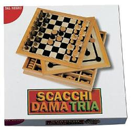 Scacchi dama tria cm 30 54229 Dal Negro Da 8 a 99 Anni