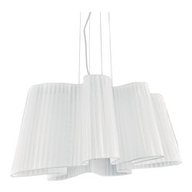 B2 Light Lampadario a Sospensione D 750 x H min 600 / max 1300 mm 1 x 60W E27 Bianco 0570464