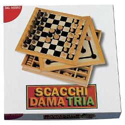Scacchi dama tria cm 30 54229 Dal Negro Da 8 a 99 Anni