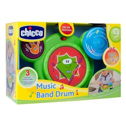 Prime attività Chicco Tamburo Music band con luci e suoni 06993