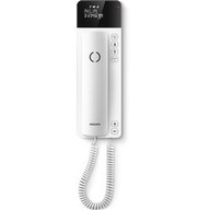 Telefono con vivavoce Philips M110W/23 White Nero, Bianco