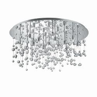 B2 Light Lampada da soffitto D 270 x H 240 mm 5 x 40W G9 / 240V IP20 Cromo 0500597