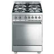 Cucina Gas Smeg Classica C6GVXI8-2 Libera Installazione Tipo Forno a gas, valvolato Capacità forno 70 lt Larghezza 60 cm Profondità 60 cm