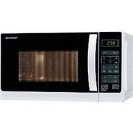 Microonde Sharp R642WW capacità di 20L 800W Bianco dimensione del piatto di 25,5 cm