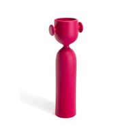 Plust Vaso in Polietilene Giotto Altezza 126 cm Rosso A9 Indoor/Outdoor 6228-A9