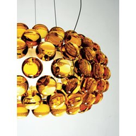 Foscarini Lampada Caboche Media Sosp. Led Giallo Oro H.5 M D.500xh.5000 mm max attacco 138007LSP5 52