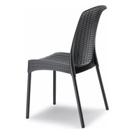 Scab Design Sedia olimpia chair antracite gambe alluminio verniciate antracite 2630_AV_81