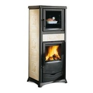 Stufa a Legna Nordica ROSSELLA Plus Forno EVO Liberty Pergamena 7112384