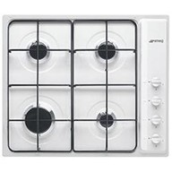 Piano cottura tipo Gas Smeg S64SB con 4 zone di cottura con larghezza di 60 cm di colore Altri colori