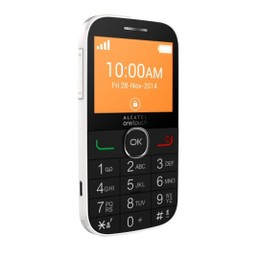 Alcatel Cell.OT20-04C white SENIOR Fo.2m Fm Mcsd