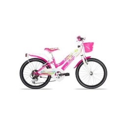 Cicli Lombardo Akira 20 6v Fucsia Bianco 