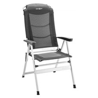 Brunner Brunner Poltrona Kerry Slim Nero Hybrid Alu/Acciaio 51 cm 44 cm 47-120 cm 0404066N.C18