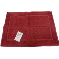 Happidea Tappeti misura 40x60 in tessuto Spugna colore Rosso IM282