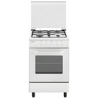 Cucina Gas Glem Gas AE55MXF3 Piedoni regolabili neri Tipo Forno elettrico con termostato e luce forno. Funzioni forno: c