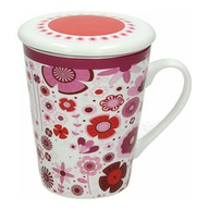 Andrea Fontebasso 1760 Tazza infusiera Amabel Porcellana Rosso cc 330 NL019324133