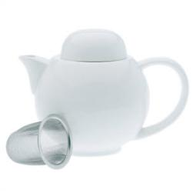 Livellara Teiera 2 tazze con filtro Porcellana 410 ml Bianco Si AA1841