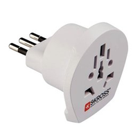 Polypool Adattatore universale da viaggio con spina standard italiana 10A 2P+T PP0444