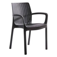 Keter Sedia Bali con braccioli Colore Antracite 17190206