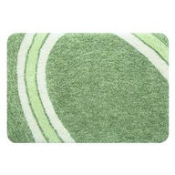 Spirella Tappetino per il Bagno Verde 55x65 cm Curve 10.18800