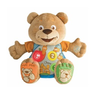 Centro attività Chicco Teddy Conta con Me bilingue italiano inglese 60014