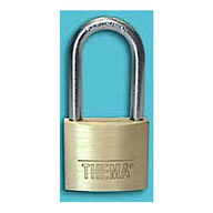 Thema Lucchetto ottone arco lungo 40 mm 102105