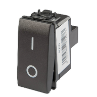 Polypool Modulo interruttore bipolare 16A 250 V serie Life Antracite PP6246.1