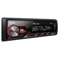 Autoradio Pioneer MVH-280DAB+ Riproduzione Diretta USB DIN Singolo Rosso Riproduzione MP3
