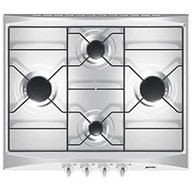 Piano cottura tipo Gas Smeg S264X con 4zone di cottura con larghezza di 60 cm colore Inox