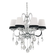 B2 Light Lampadario a Sospensione D 620 x H min 500 / max 1400 mm 6 x 40W E14 / 240V IP20 Cromo 0500559