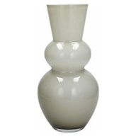 Andrea Fontebasso 1760 Vaso Arredo Vetro 38 cm 17 cm Grigio perla Elettra GI5VAG10GRP