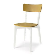 Connubia Calligaris Sedia legno cucina JELLY CB/1528 Struttura P02 fg. FAGGIO SBIANCATO Sedile P900 pp TORTORA OPACO