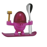 WMF Portauovo Cromargan® acciaio inox 18/10 e plastica Rosa 06-1668-7400