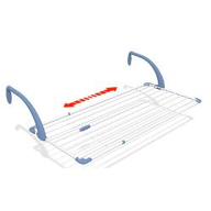 Gimi Stendibiancheria da balcone Acciaio e resina 192x55x30 cm Brezza 10760620