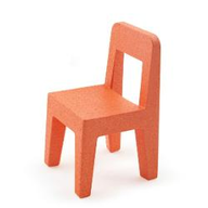 Magis Sedia in plastica Pop Seggiolina Arancio 1082 MT10 A