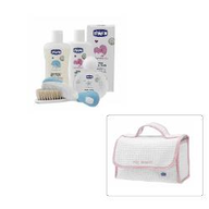 Set Chicco Cofanetto Rosa bagnoschiuma crema corpo acqua di colonia spazzola e pettine 3204