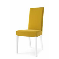 Connubia Calligaris Sedia legno soggiorno LATINA CB/260 Struttura P201 fg. NOCE Fodera A04 Denver TORTORA