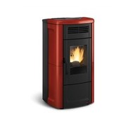 Stufa a Pellet Extraflame NOVELLA Plus Libera Installazione 3,3-10,2 kW Profondità 583 mm Bordeaux