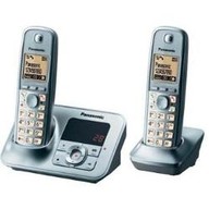Cordless DECT Duo Panasonic KX-TG6622JTS Argento KX-TG6622JTS