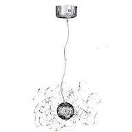 B2 Light Lampada a sospensione a globo D 640 x H min 550 / max 1000 mm 22 x 10W G4 IP20 Cromo 0354124